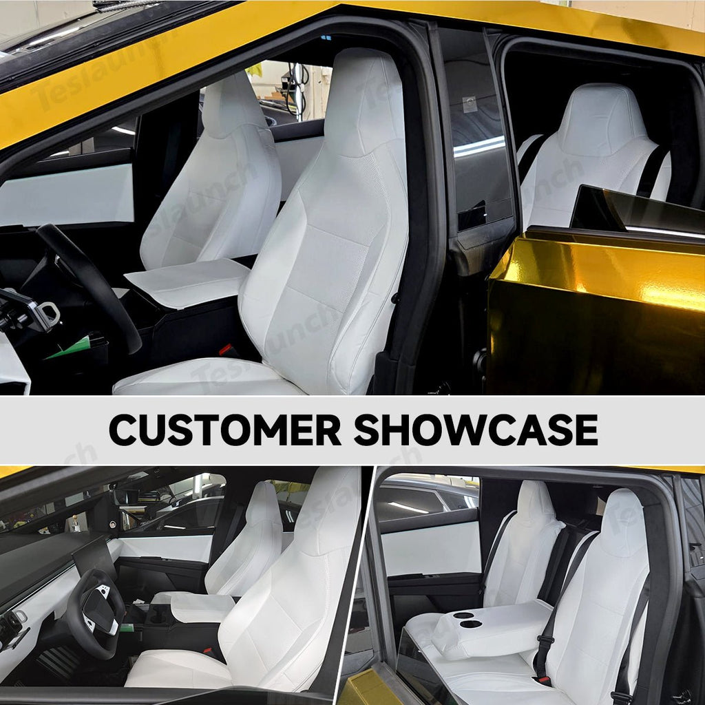 All-Inclusive Cybertruck Seat Covers for Tesla Cybertruck 2024+