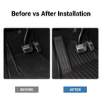 All Weather 3D TPE Floor Mats for Tesla Model Y Juniper