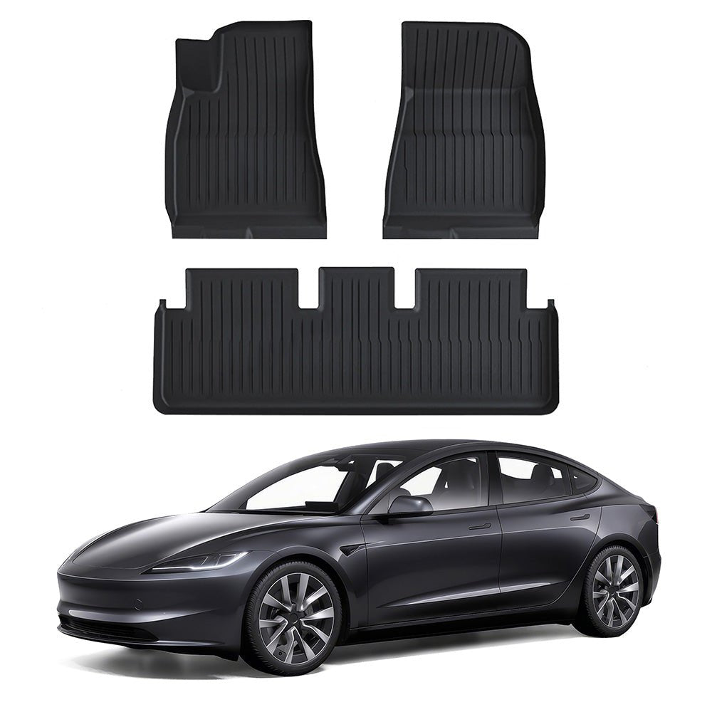 All Weather TPE Floor Mat for Tesla 2024+ Model 3 Highland