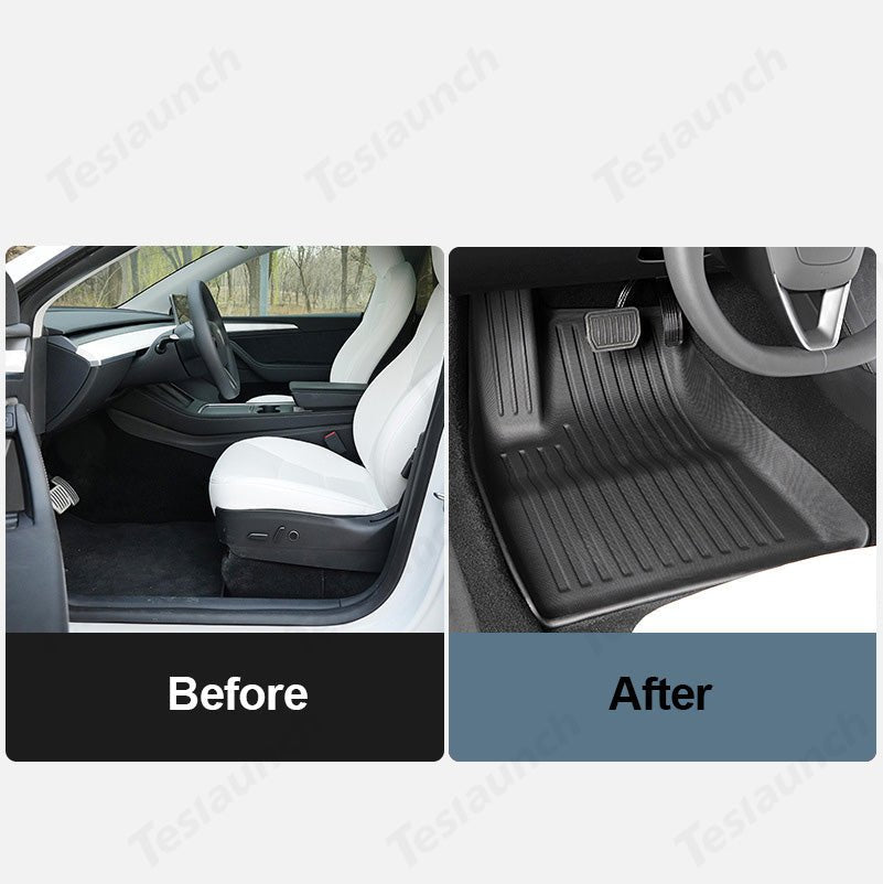 All Weather TPE Floor Mat for Tesla 2024+ Model 3 Highland