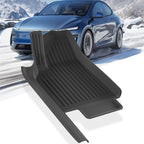 All Weather TPE Floor Mats with Door Sill Protector for Model Y Juniper (LHD)