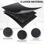 All Weather TPE Interior Floor Mats Cargo Liners Set for Tesla 2021-2024 Model Y