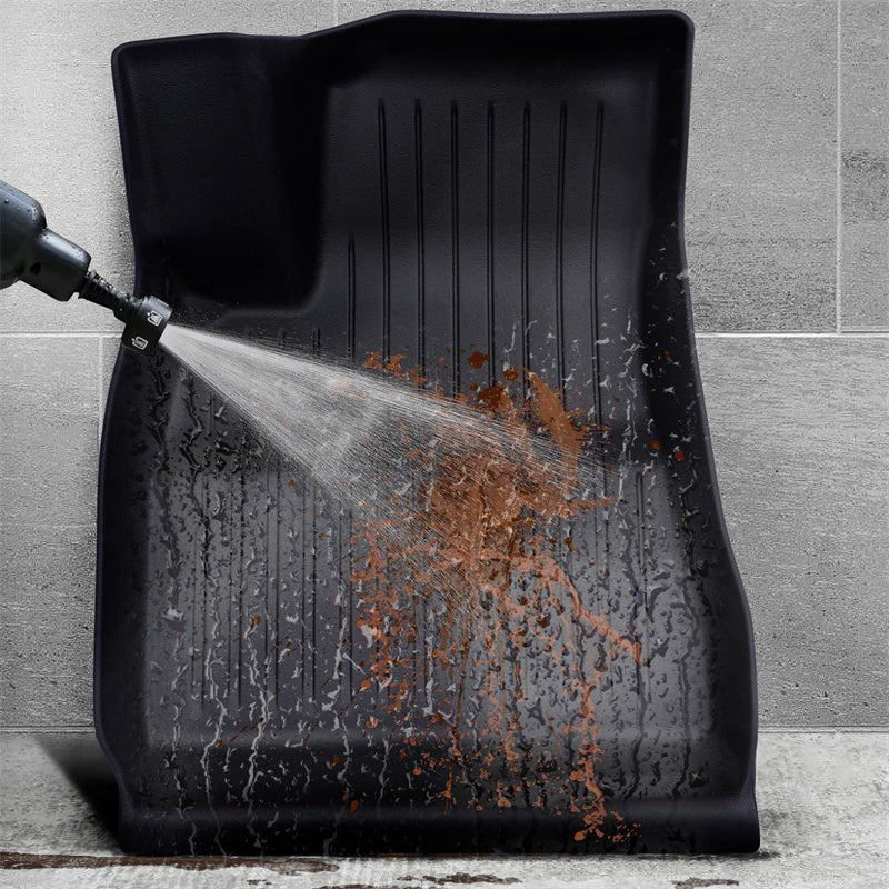All Weather TPE Interior Floor Mats Cargo Liners Set for Tesla 2021-2024 Model Y