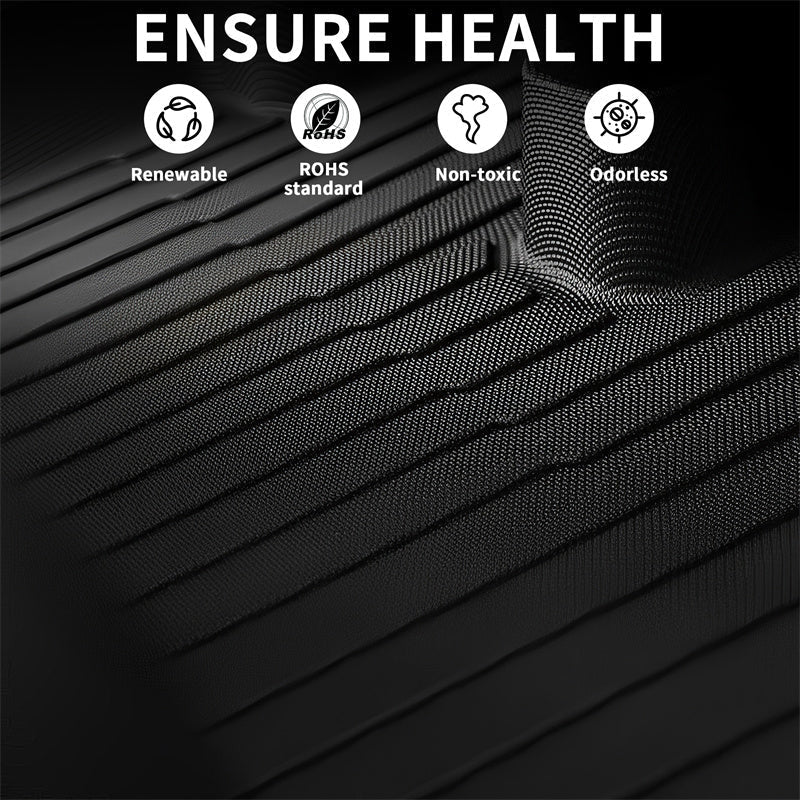 All Weather TPE Interior Floor Mats Cargo Liners Set for Tesla 2021-2024 Model Y