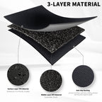 All Weather TPE Interior Floor Mats Cargo Liners Set for Tesla 2022+ Model S