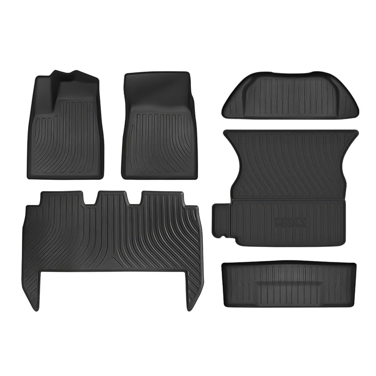 2021-2026 Model X Floor Mat Trunk Mat Cargo Liner All-Weather TPE
