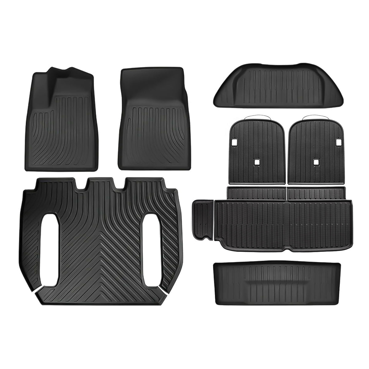 2021-2026 Model X Floor Mat Trunk Mat Cargo Liner All-Weather TPE