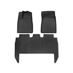 All Weather TPE Interior Floor Mats Cargo Liners Set for Tesla Model X 2021+