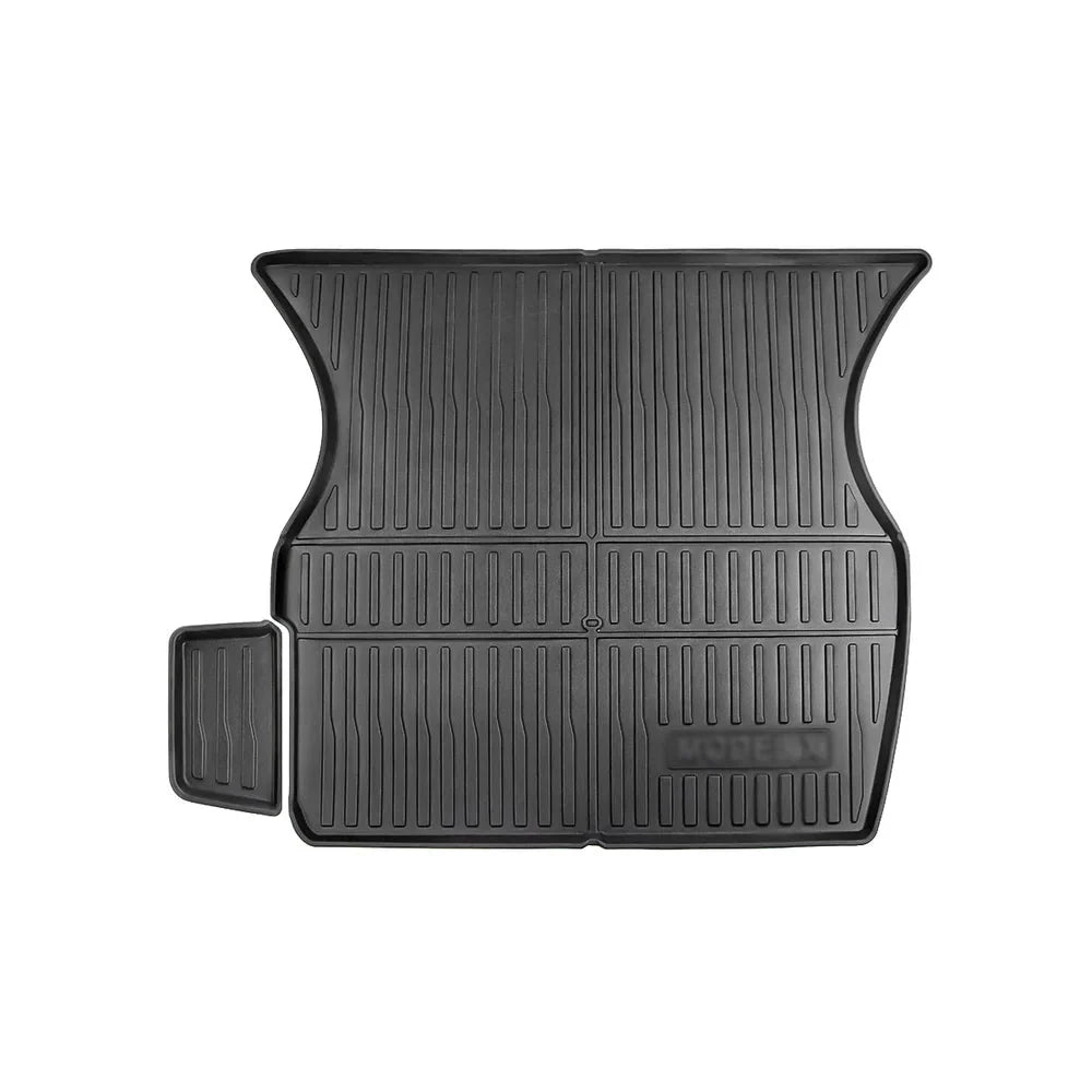 All Weather TPE Interior Floor Mats Cargo Liners Set for Tesla Model X 2021+