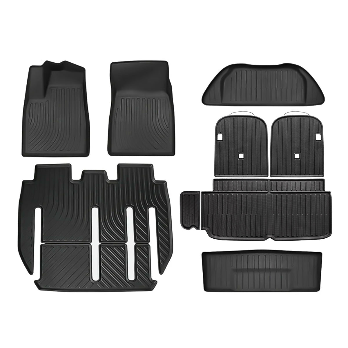 2021-2026 Model X Floor Mat Trunk Mat Cargo Liner All-Weather TPE