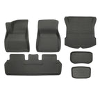 All Weather XPE Interior Floor Mats Cargo Liners Set for 2021-2023 Tesla Model 3