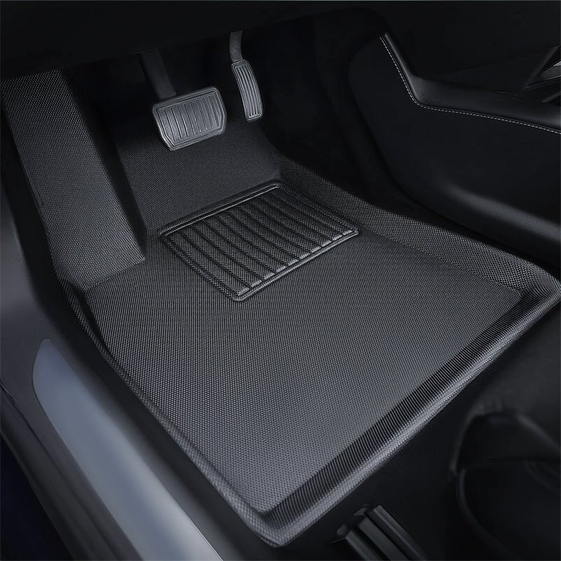 All Weather XPE Interior Floor Mats Cargo Liners Set for Tesla 2021+ Model S