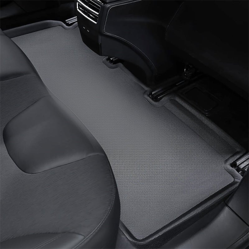 All Weather XPE Interior Floor Mats Cargo Liners Set for Tesla 2021+ Model S