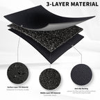 All Weather XPE Interior Floor Mats Cargo Liners Set for Tesla 2021+ Model S
