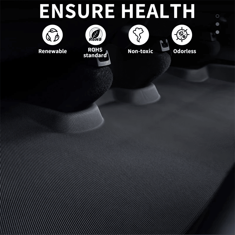 All Weather XPE Interior Floor Mats Cargo Liners Set for Tesla 2025+ Model Y Juniper