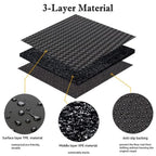 All Weather XPE Interior Floor Mats Cargo Liners Set for Tesla Model 3 Highland Standard 2025+