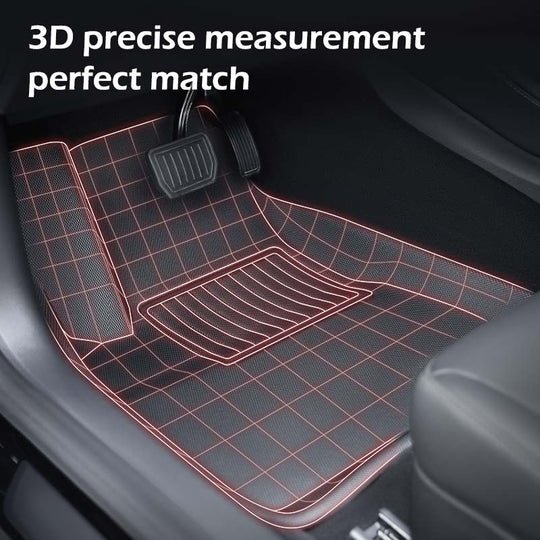 All Weather XPE Interior Floor Mats Cargo Liners Set for Tesla Model 3 Highland Standard 2025+