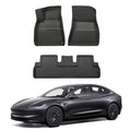 All Weather XPE Interior Floor Mats Cargo Liners Set for Tesla Model 3 Highland Standard 2025+