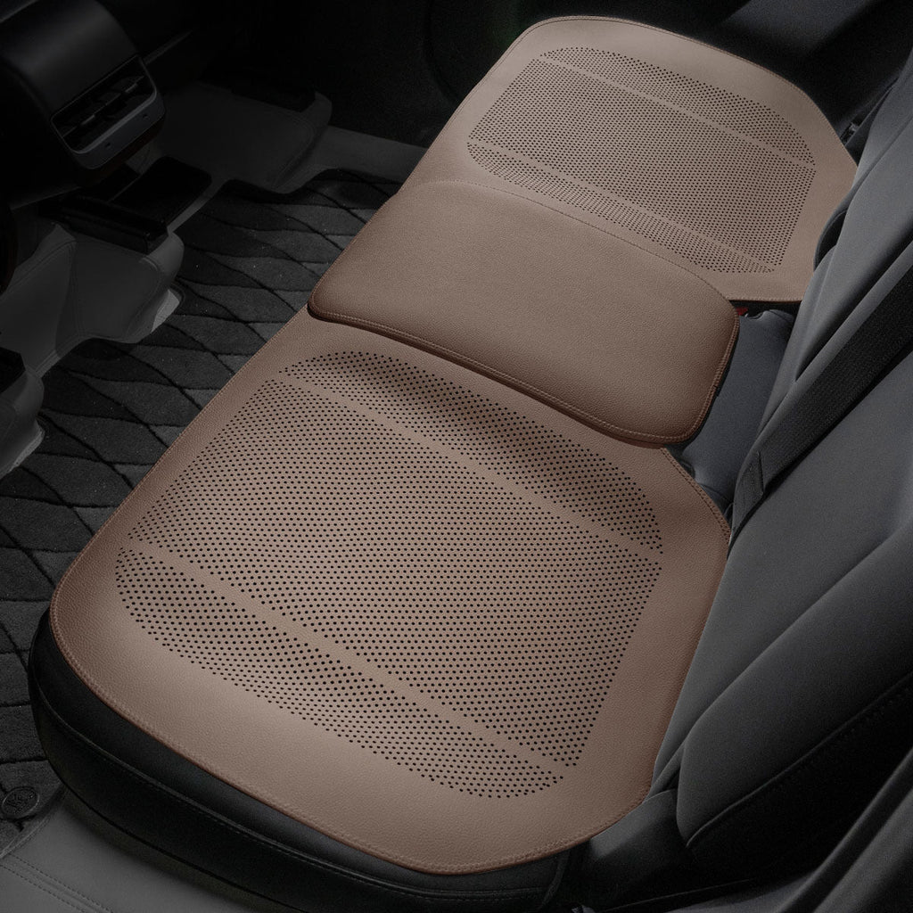 All-Wheather Nappa Leather Car Seat Covers for Tesla Model 3/Y/S/X