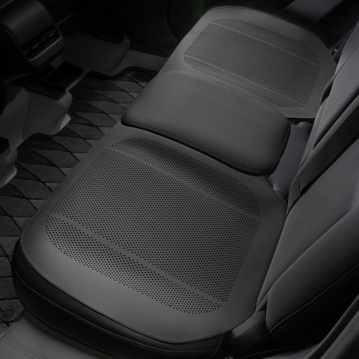 All-Wheather Nappa Leather Car Seat Covers for Tesla Model 3/Y/S/X