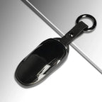 Alloy and Leather Key Fob Cover for Tesla Model 3/Y/S/X