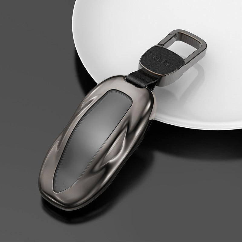 Alloy Steel Key Fob Case Holder For Tesla Model S/X/3/Y