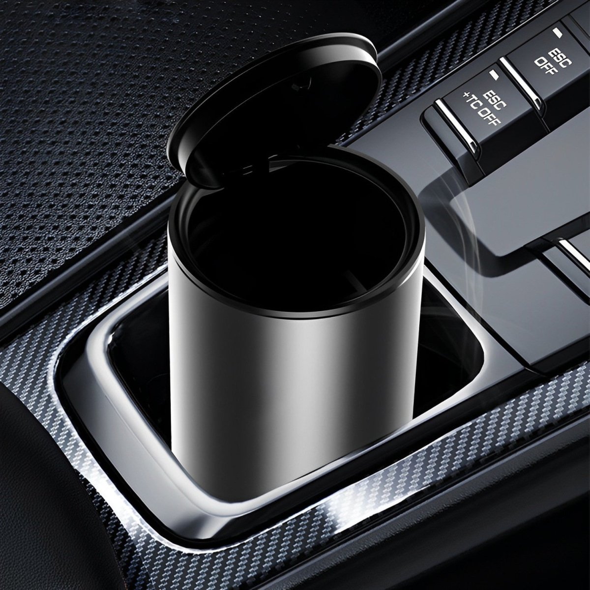 Aluminum Alloy Cupholder Trashcans for Tesla Applicable To All Model 3/Y/S/X (2012+)