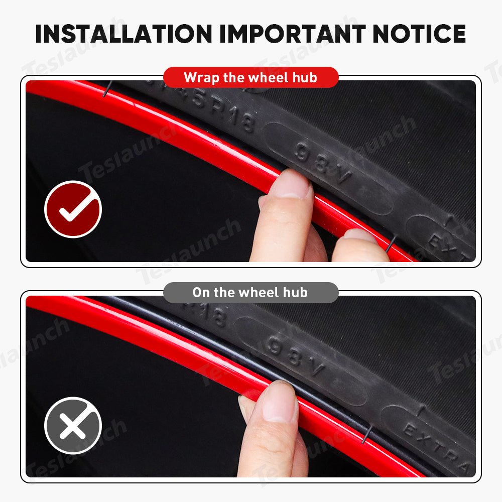 Aluminum Alloy Wheel Rim Protector- Fits All Cars (5pcs）