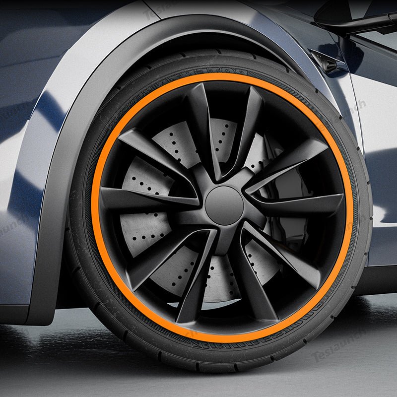Aluminum Alloy Wheel Rim Protector- Fits All Cars (5pcs）