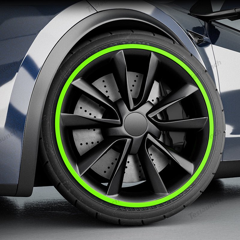 Aluminum Alloy Wheel Rim Protector- Fits All Cars (5pcs）