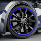 Aluminum Alloy Wheel Rim Protector- Fits All Cars (5pcs）
