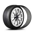 Aluminum Alloy Wheel Rim Protectors for All Tesla Models 3/Y/S/X (4 PCS)