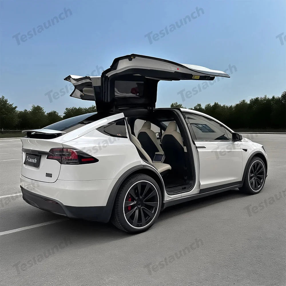 Aluminum Alloy Wheel Rim Protectors (Tesla Body Color Match) – for All Tesla Models
