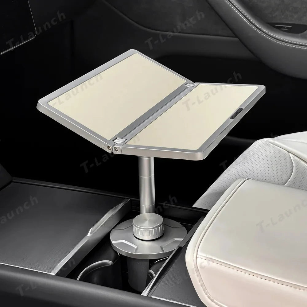 Aluminum Foldable Floating Car Table for Tesla Model 3/Y/S/X