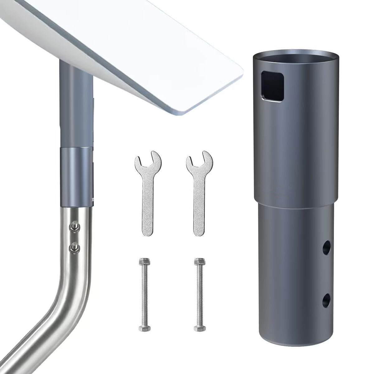 Aluminum Pipe Mount Adapter for Starlink Gen 2 Dish