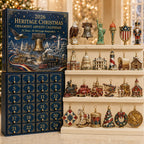 America 250 Advent Calendar 2026 - 24 American Heritage Christmas Ornaments