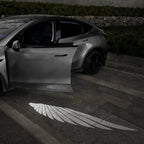 Angel Wing Side Mirror Welcome Projector Light for Tesla Model 3/Y (2017+)