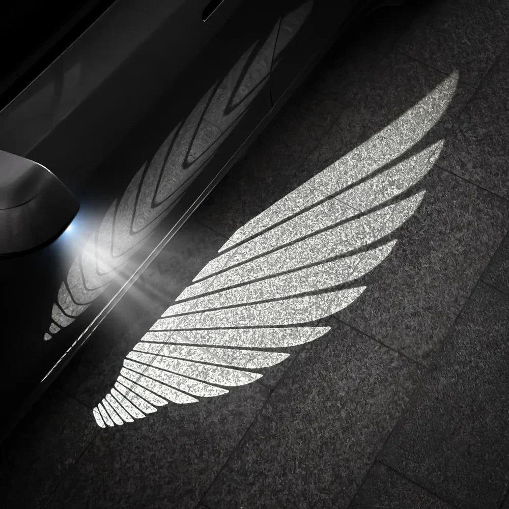 Angel Wing Side Mirror Welcome Projector Light for Tesla Model 3/Y (2017+)
