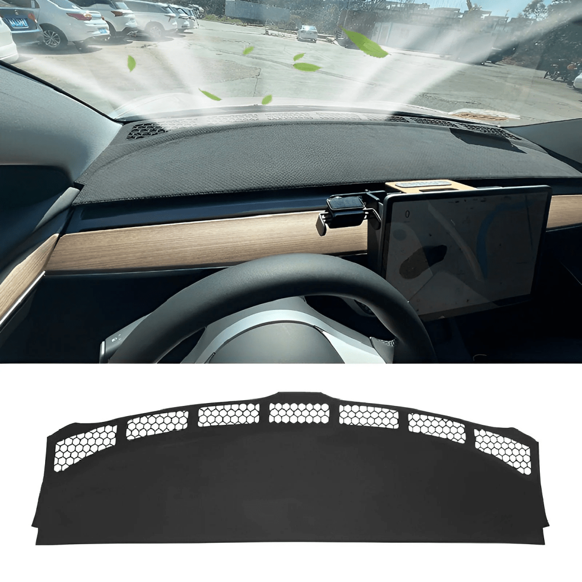 Anti-Glare Dash Mat for Tesla Model 3/Y