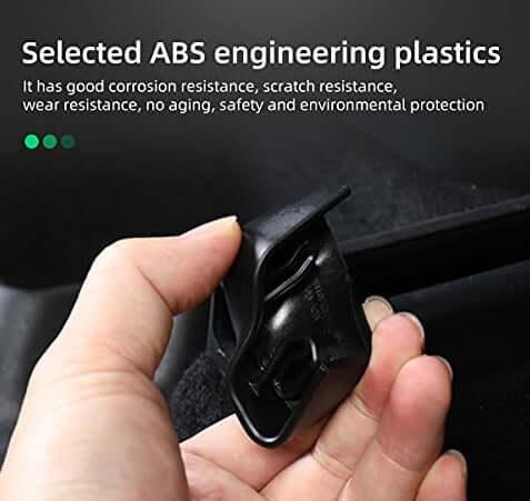 Anti-Kick Rear Seat Slide Rails Cover For Model 3/Y Accessories (2 pairs) (2017+)