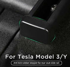 Anti-Kick Rear Seat Slide Rails Cover For Model 3/Y Accessories (2 pairs) (2017+)