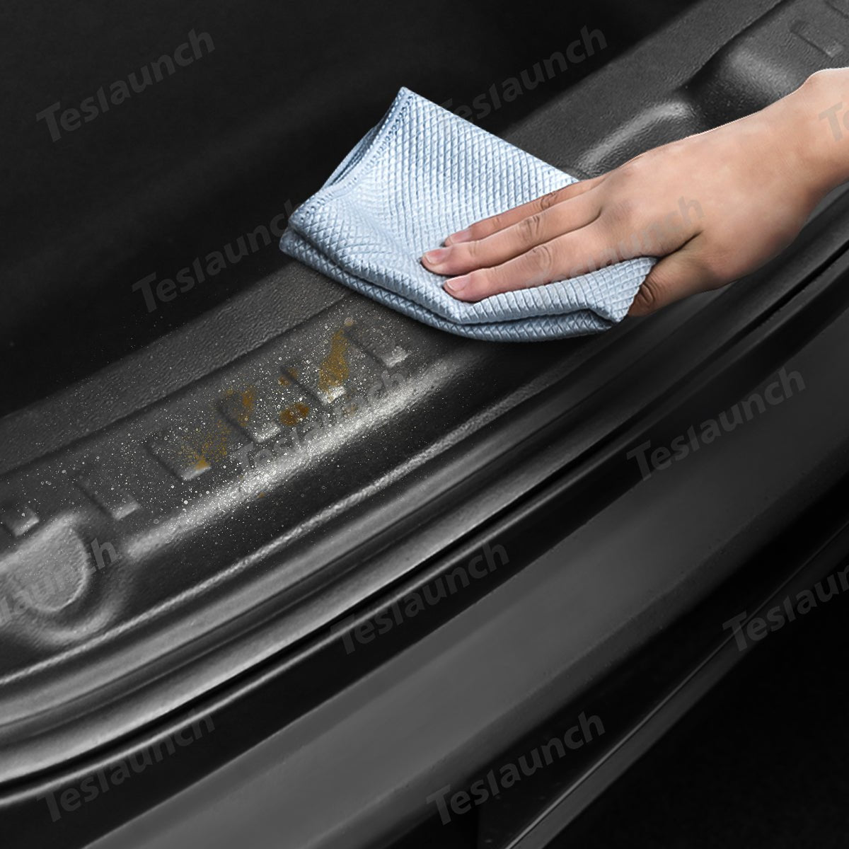 Anti-Scratch TPE Trunk Sill Protector Mat for Tesla Model Y Juniper 2025+