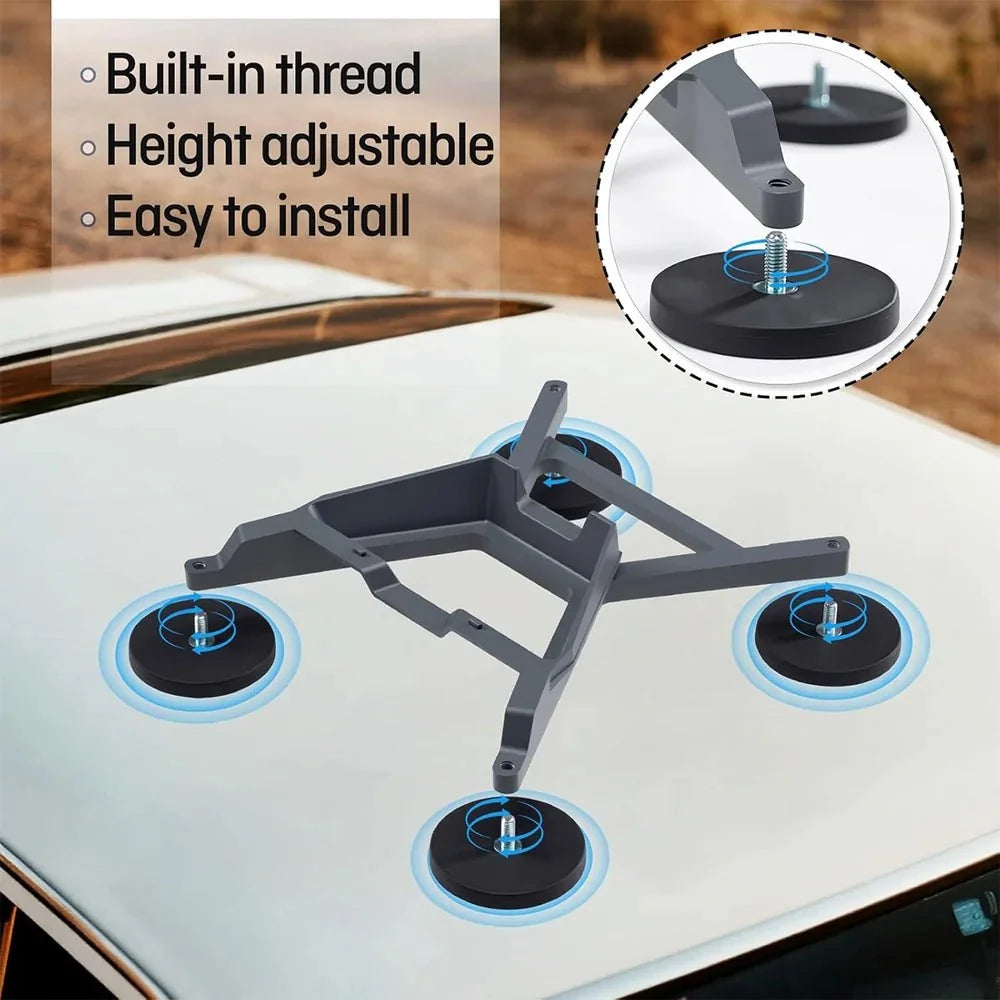 Anti-Theft Magnetic Mount with 200lbs Pull Force Base for Starlink Mini