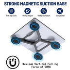 Anti-Theft Magnetic Mount with 200lbs Pull Force Base for Starlink Mini