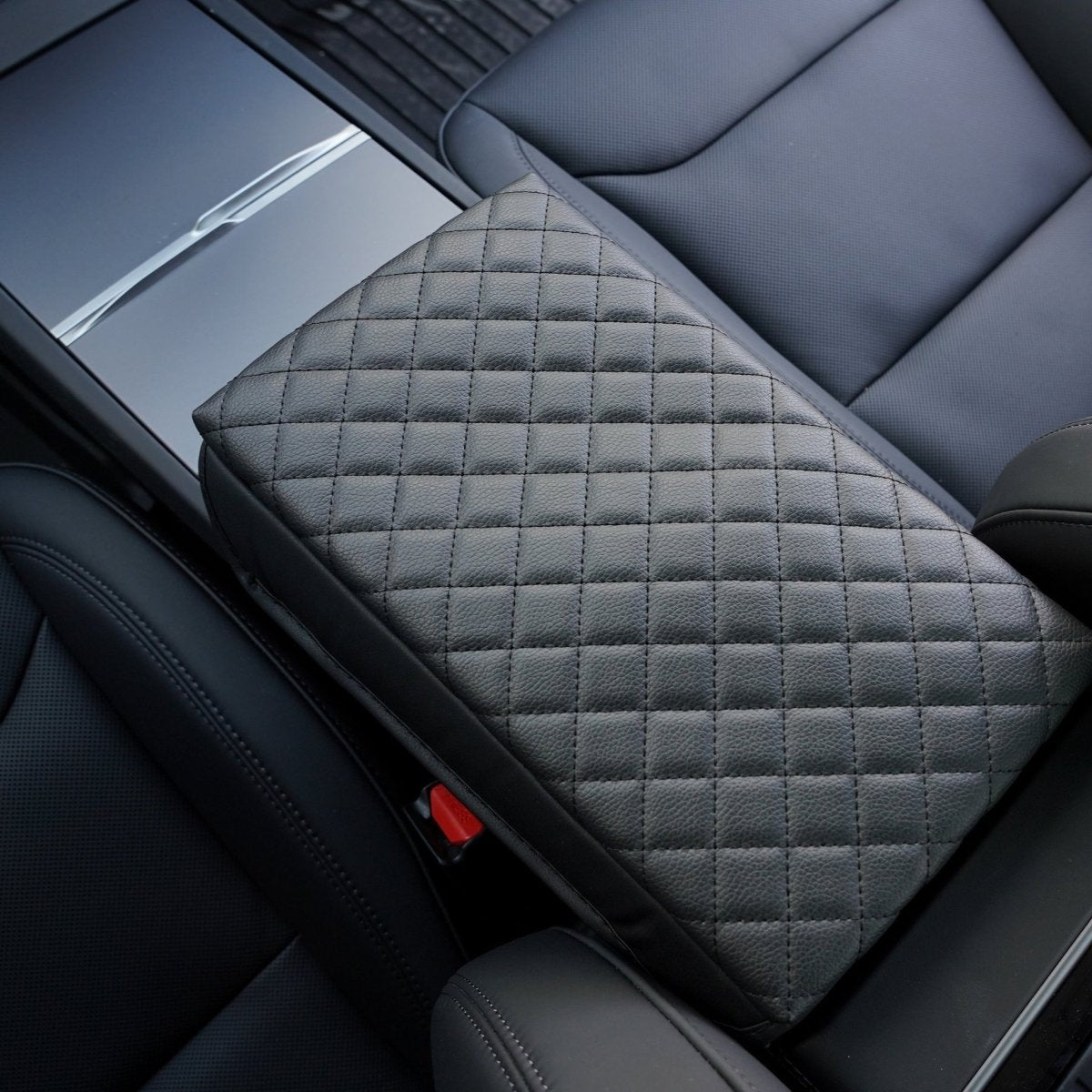 Armrest Cover PU Leather for Tesla 2024+ Model 3 Highland