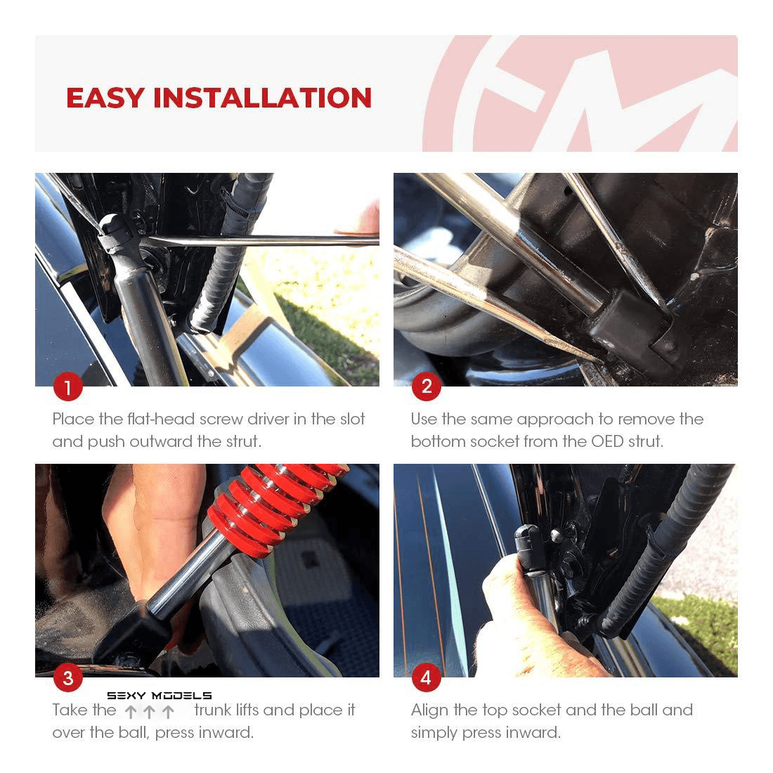 Automatic Trunk Lift For Tesla Model 3 (2017-2023)(2 Pcs)