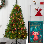 Axolotl Advent Calendar 2026 - 24 Axolotl Christmas Ornaments