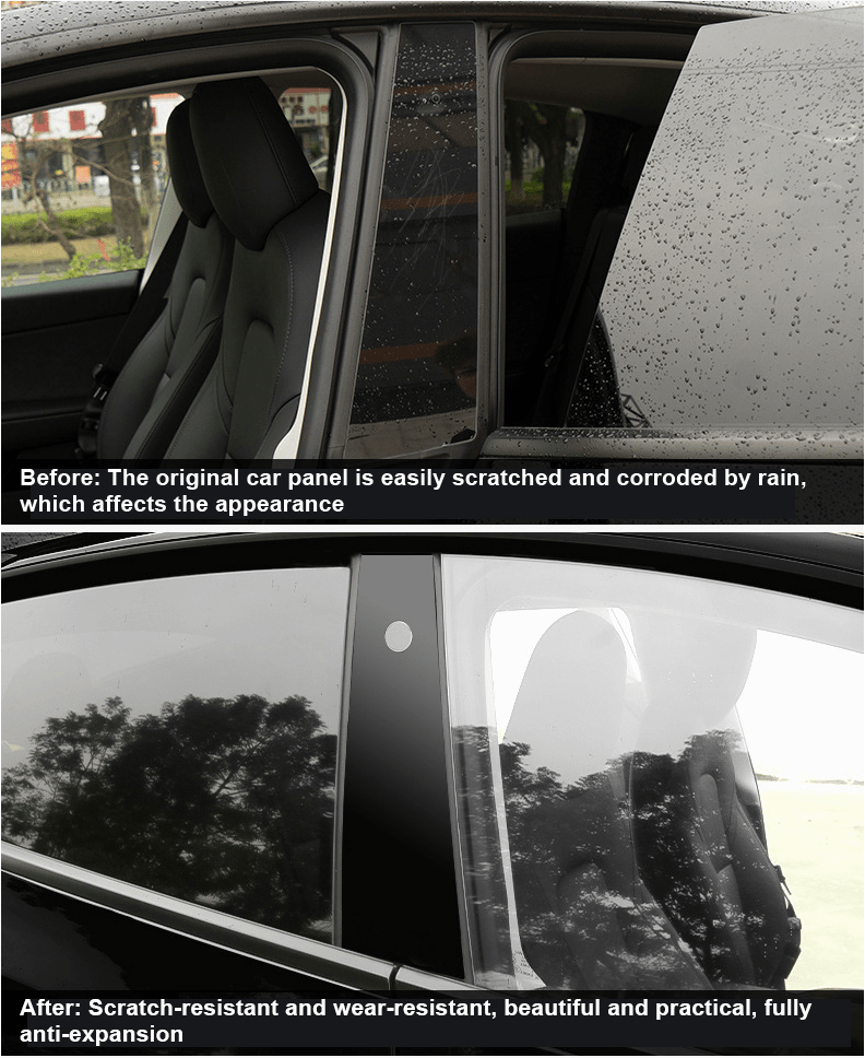 B-Pillar Protective Film for Tesla Model Y (2021-2024)