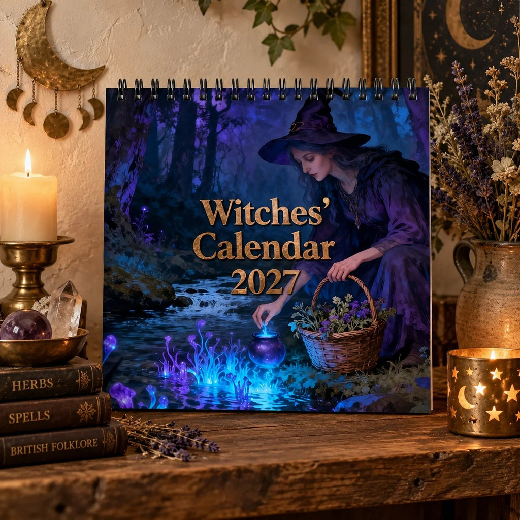 Witches’ Calendar 2027 Wall Calendar