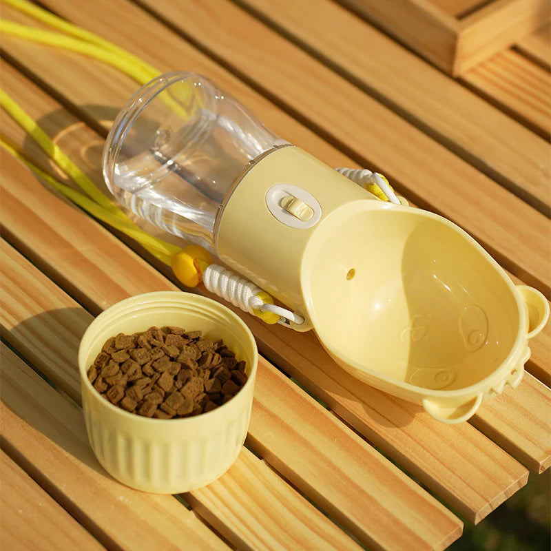 2-in-1 Portable Dog Water Bottle & Bowl